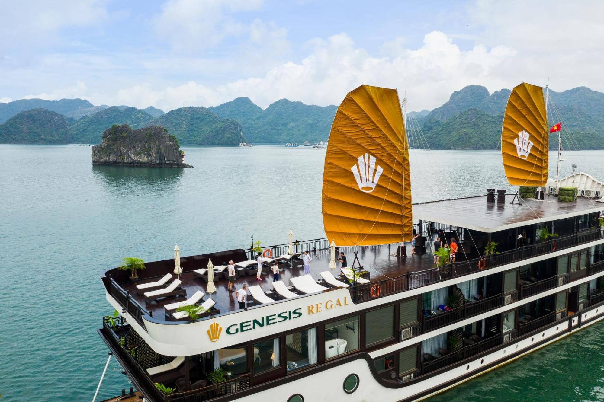 Genesis Luxury Regal Cruises Hotel Hạ Long-öböl Kültér fotó